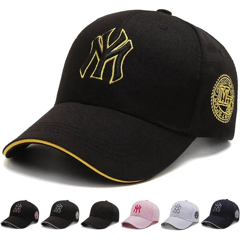 Gorra Casual tipo Baseball para Hombre y Mujer: Versátil y con Bordado de Letras – Ideal para el Sol