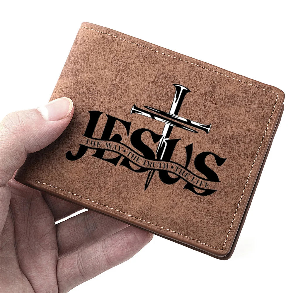 Billetera para Hombre con Monedero de Cierre: Piel Sintética (PU), Estilo Retro con Estampado y Múltiples Compartimentos para Tarjetas y Billetes.